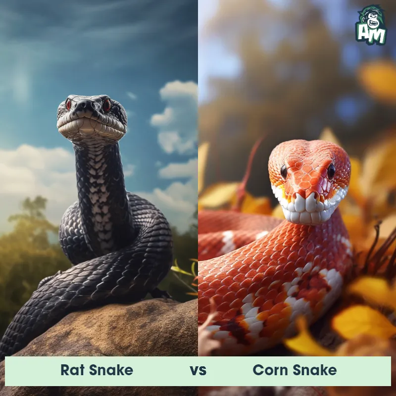 Corn Snake vs Rat Snake: Comparative Guide