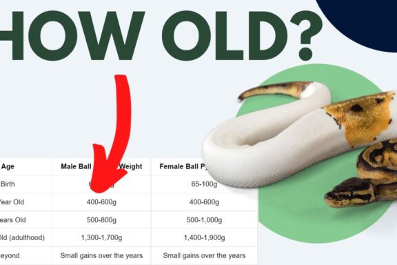 Determining the Age of Your Ball Python