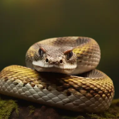 Gaboon Viper in the Wild: Natural Behaviors