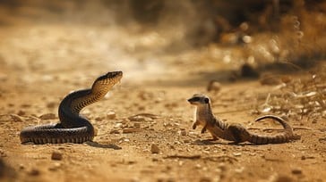 King Cobra vs. Mongoose: Nature's Clash